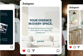 Social Media Content & Strategy by Creavtive Instagram post designs and social media content strategy